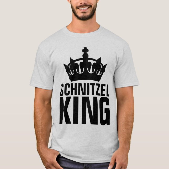 SCHNITZEL KING-T - SHIRT (Vorderseite)