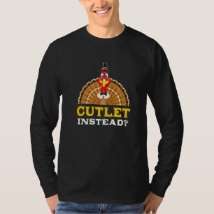 Schnitzel statt Thanksgiving-Fleisch am Black Frid T-Shirt