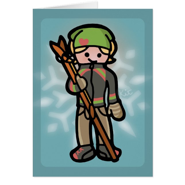 Schnitzen der Karte (Vorne)