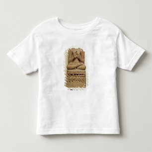 Schnitzen von Buddha in der Haltung des Predigens Kleinkind T-shirt