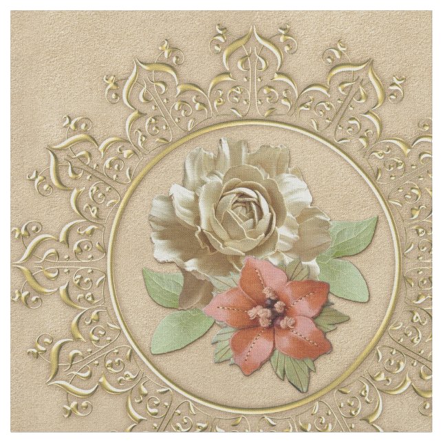 Schnitzstoff aus Leder und Wildleder Stoff (Nahaufnahme)