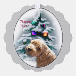 Schnoodle Christmas Geschenke Ornament Karte