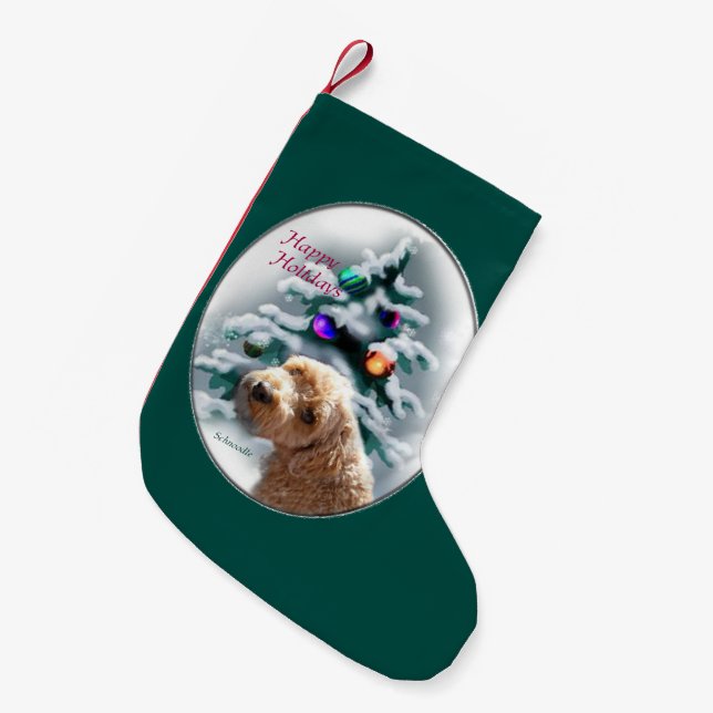 Schnoodle Christmas Kleiner Weihnachtsstrumpf (Vorderansicht (hängend))
