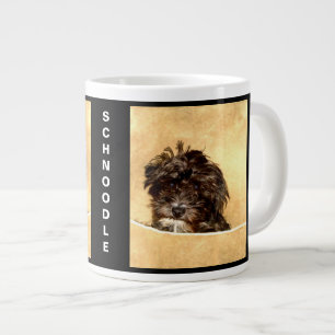 Schnoodle Dog Personalisiert Jumbo Tasse