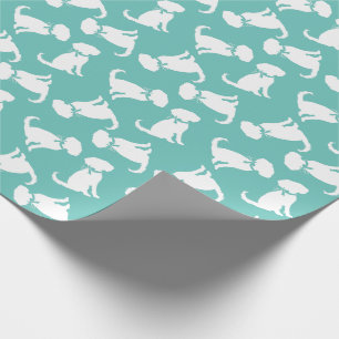 Schnoodle Dog Puppy Geschenkpapier