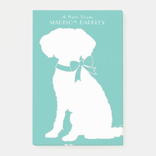 Schnoodle Dog Puppy Post-it Klebezettel