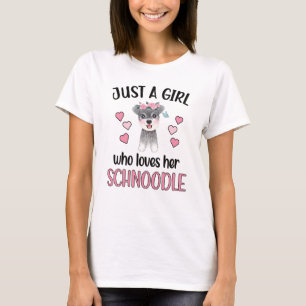 Schnoodle Girl Dog Lover Dog Owner Schnoodle Mama T-Shirt