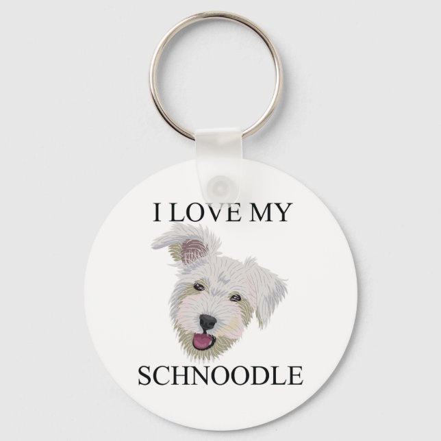 SCHNOODLE Liebe! Schlüsselanhänger (Vorderseite)