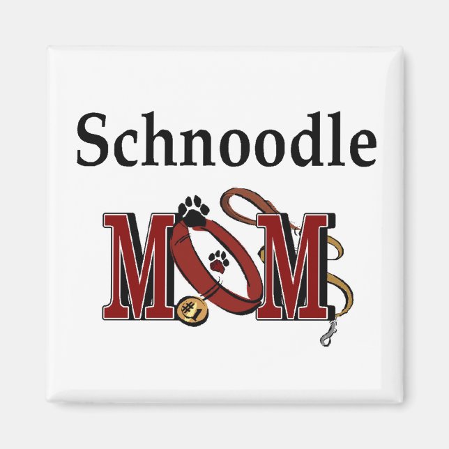 Schnoodle MAMA Geschenke Magnet (Vorne)