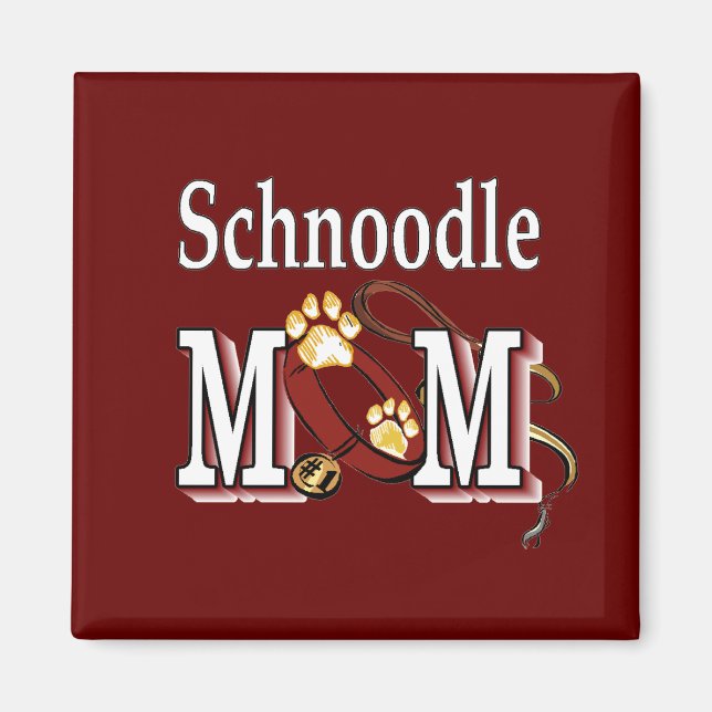 Schnoodle MAMA Geschenke Magnet (Vorne)