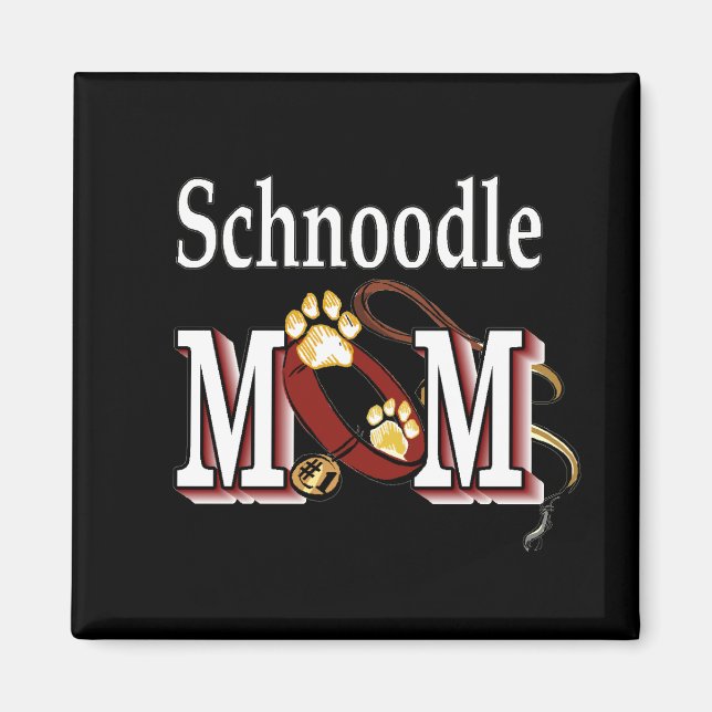 Schnoodle MAMA Geschenke Magnet (Vorne)
