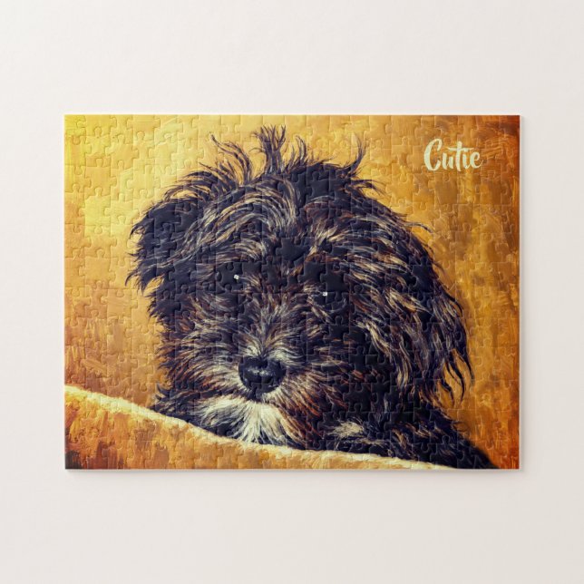 Schnoodle-Puzzle personalisiert Puzzle (Horizontal)