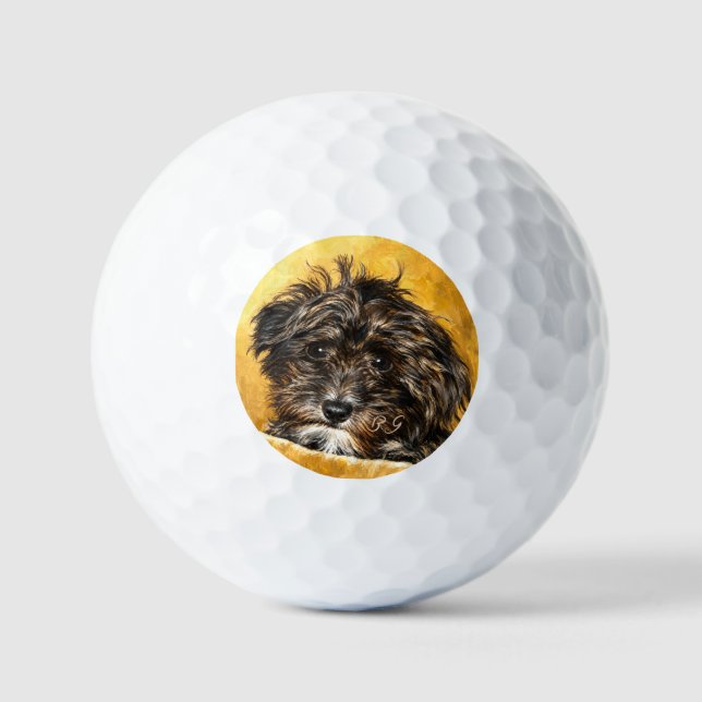 Schnoodle Untersetzer Golfball (Vorderseite)