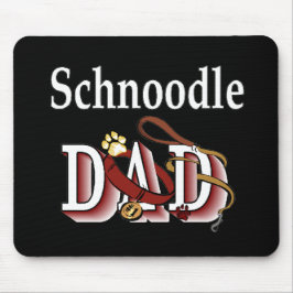 Schnoodle Vater Geschenke Mousepad
