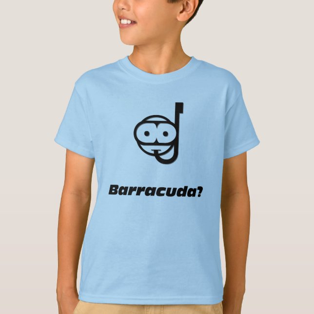 Schnorchel Barracuda T-Shirt (Vorderseite)