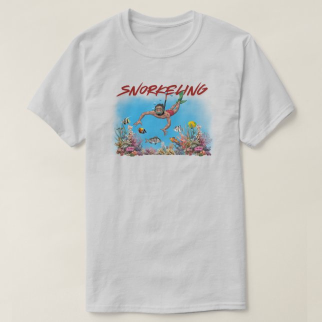 Schnorchel-T - Shirt (Design vorne)