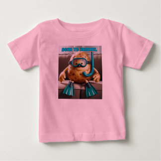 Schnorchelkartoffel ist geboren baby t-shirt