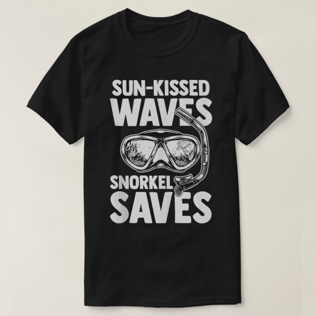 Schnorcheln 3 T-Shirt (Design vorne)