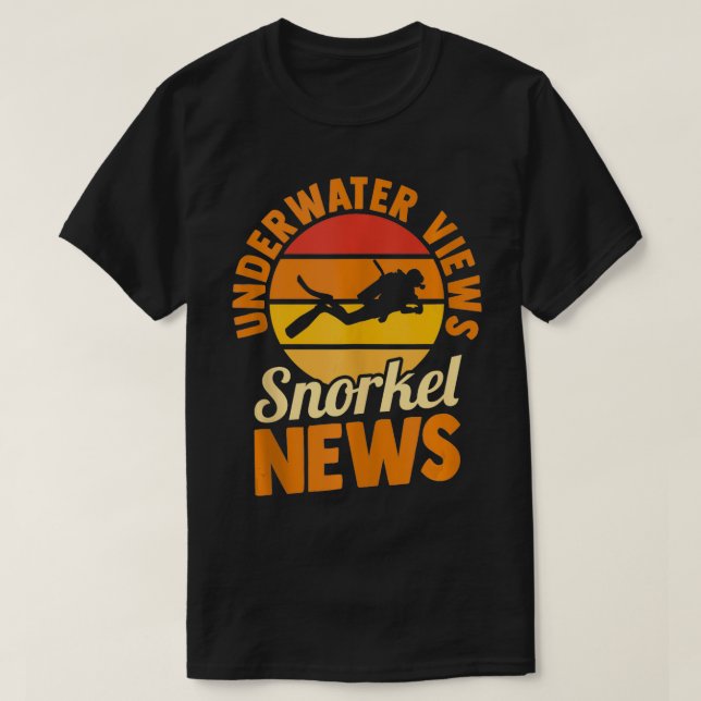 Schnorcheln 9 T-Shirt (Design vorne)