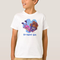 Schnorcheln Birthday Girl Light T - Shirt