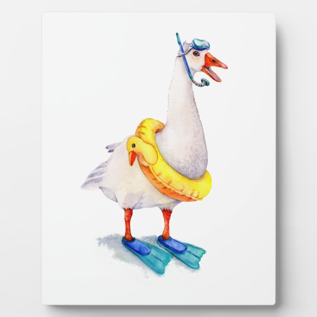 Schnorcheln Fotoplatte (Vorderseite)