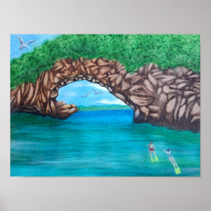 Schnorcheln im Paradies  Poster