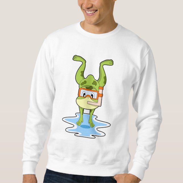 Schnorcheln Sweatshirt (Vorderseite)