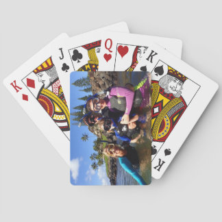 Schnorchelnde Spielkarten