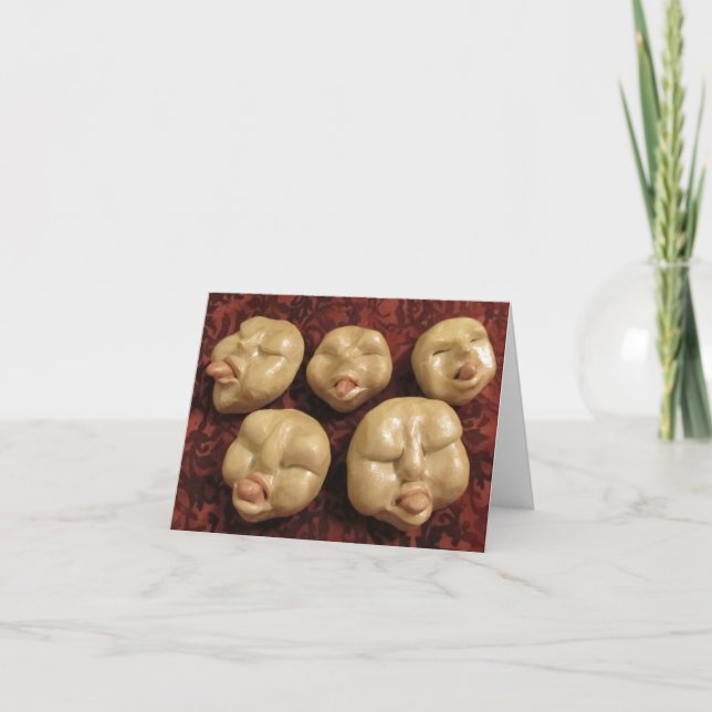 Schnörkellose Mitteilungskarten (Vorderseite)