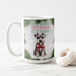 Schnuazer Funny Dog Pub Weihnachtskaffee Tasse