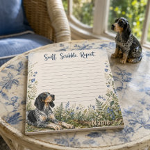 Schnüffel Kritzel Wiederhole Blue Tick Hound