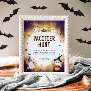 Schnuller Hunt Game Halloween Baby Shooting Game S Poster