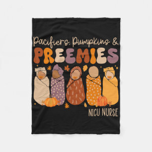 Schnuller Pumpkins und Preemies Fall Nicu Nurse Ha Fleecedecke