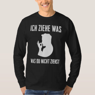 Schnupfer Snuff Tobacco Ich Ziehe War Fun T-Shirt