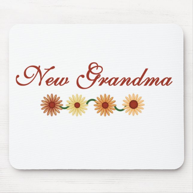 Schnur der Blumen-neuen Großmutter Mousepad (Vorne)