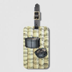 Schnüren auf Noten ~ Gepäckanhänger