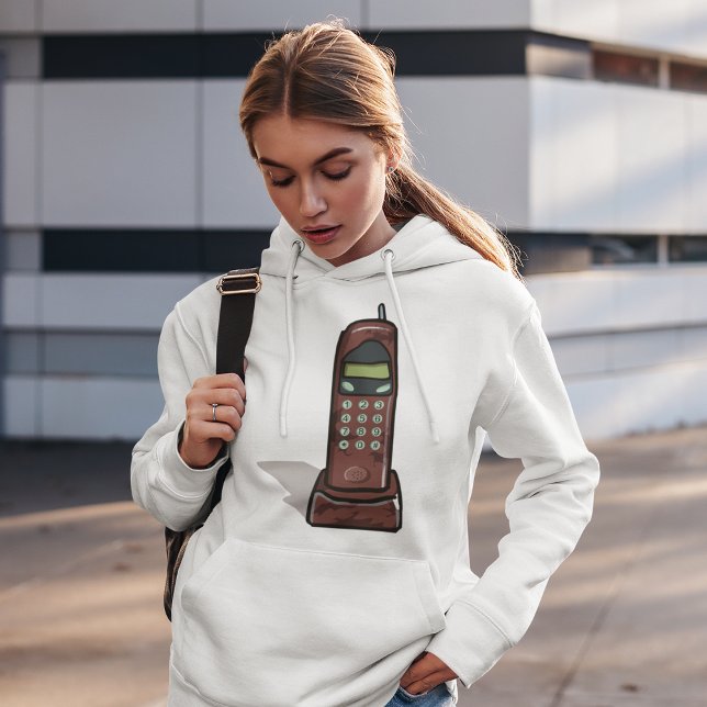 schnurloses Telefon Hoodie (Von Creator hochgeladen)