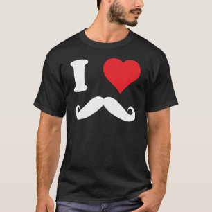 Schnurrbart des Herzens I!!! T-Shirt