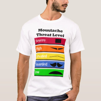 Schnurrbart-Drohungen T-Shirt