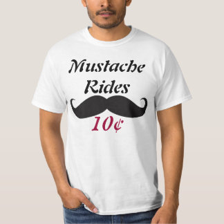 Schnurrbart-Fahrten T-Shirt