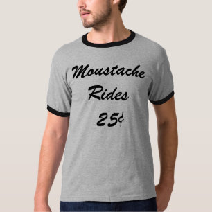 Schnurrbart-Fahrten T-Shirt