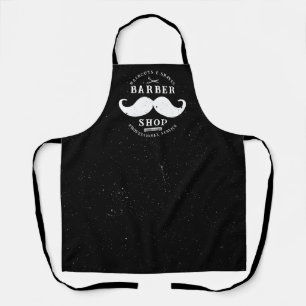 Schnurrbart-Friseursalon Moderner Friseur Friseurs Schürze
