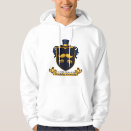 Schnurrbart Gentleman-Hoodie Hoodie