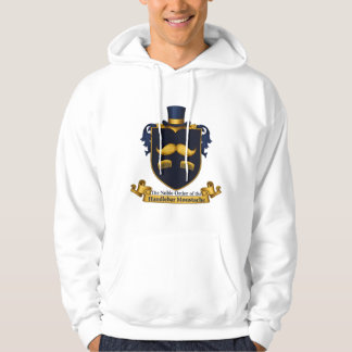 Schnurrbart Gentleman-Hoodie Hoodie