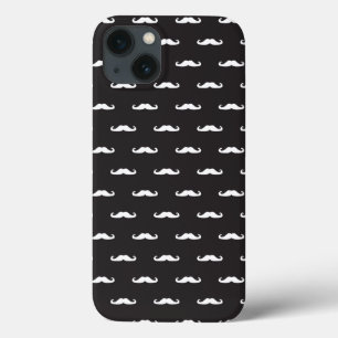 Schnurrbart-Hipstermuster Case-Mate iPhone Hülle