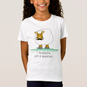 Schnurrbart I Sie eine Frage… T-Shirt