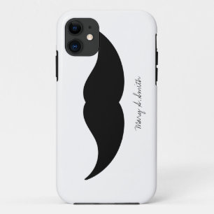 Schnurrbart-individueller Name Case-Mate iPhone Hülle