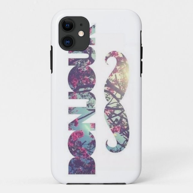 Schnurrbart iPhone 5 Fall Case-Mate iPhone Hülle (Rückseite)