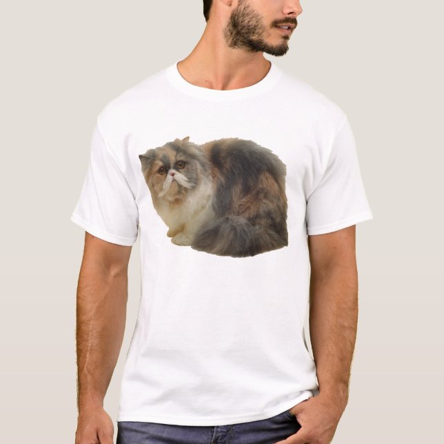 Schnurrbart-Katze T-Shirt (Vorderseite)