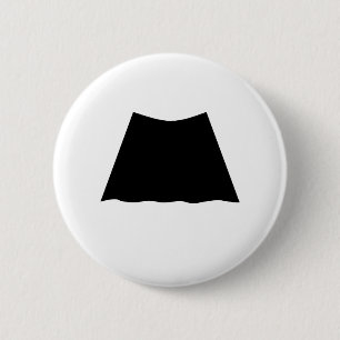 Schnurrbart-Knopf Button